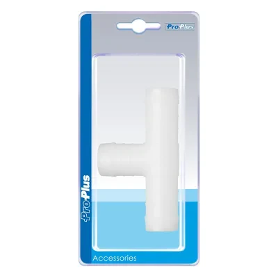 151202V04S - Water hose connector T-piece 25mm in blister