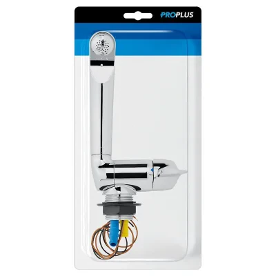 151212V01S - Cold water tap Keramik Style 12V Ø33 mm chrome in blister