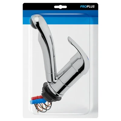 151214V04S - Mixer tap Keramik Carino 12V Ø33 mm chrome in blister