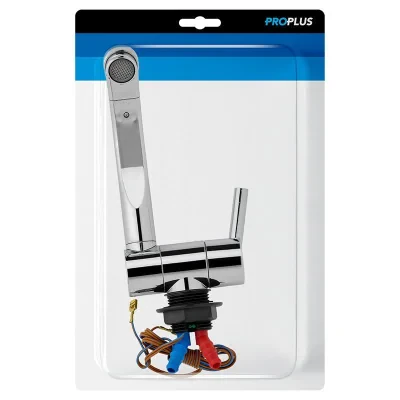 151214V10S - Mixer tap Trend A spout Style 3000 12V Ø33 mm chrome in blister