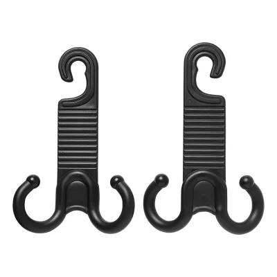 240179 - Hoofdsteun hanger met dubbele haak - set van 2 stuks