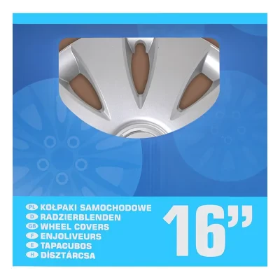 310820S - Pölykapseli Aura Ring 16 tuumaa 4 kpl sisään näyttöruudussa