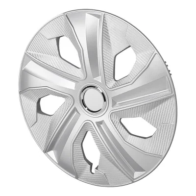 310880 - Wieldop Moon Ring carbon zilver 14 inch