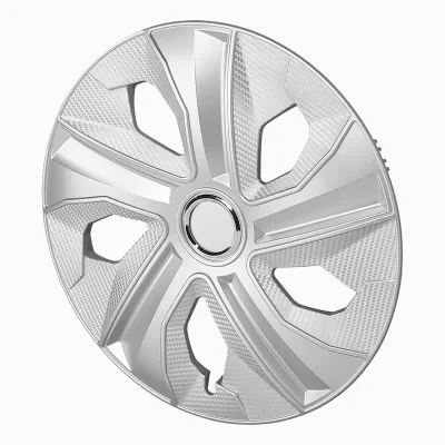 310880V01 - Wieldop Moon Ring carbon zilver 15 inch