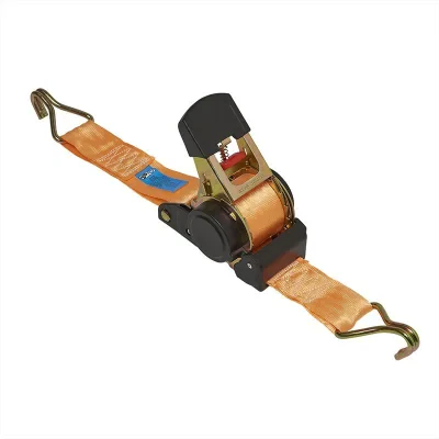 320287 - Spanngurt mit Ratsche + 2 Haken 450cm 750kg Selbstaufrollend