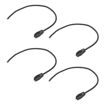 321385 - Cordon de fixation élastique 50 cm réglable - jeu de 4 pièces