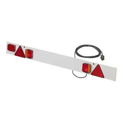 330474V01 - Beleuchtungstafel 2x 20 LED mit LED Nebelschlussleuchte + 6M Kabel