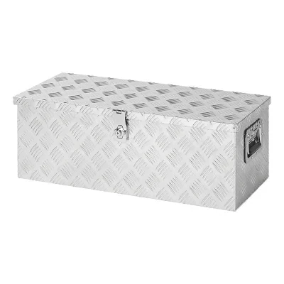 340103V01 - Trailer tool box aluminium 760 x 320 x H270 mm