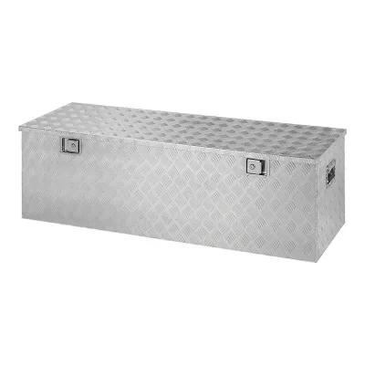 340117V01 - Caja de herramientas para remolque, aluminio, 1450 x 520 x alto 460 mm