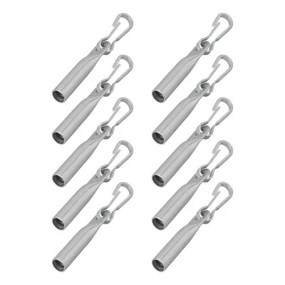 340706AC02 - Cable end closure Ø8 mm with Simplex hooks - set of 10 pieces