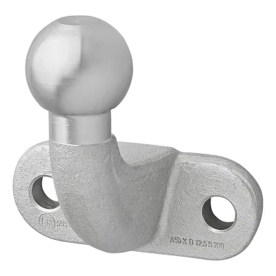 341212 - Trekhaakkogel zilver haaks