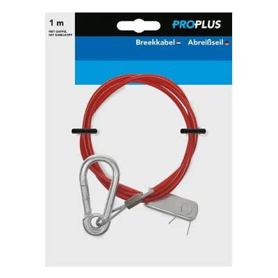 341303S - Breakaway kabel 1M Clevis typen i bisterpakning