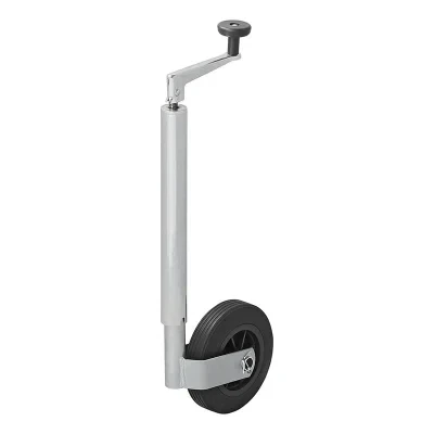 341500 - Jockey wheel 35mm plastic rim with solid rubber tyre 160x40mm