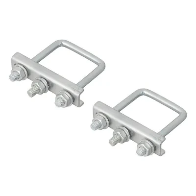 341535V01 - U-beugel vierkant 60mm voor neuswielklem - set van 2 stuks