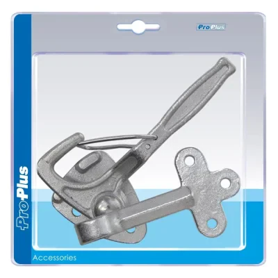342006S - Board latch no.0 left 140mm with screw-on eyelet in blister