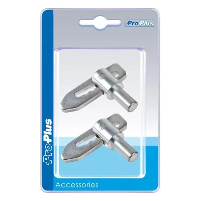 342115S - Weld-on drop catch 2 pieces in blister