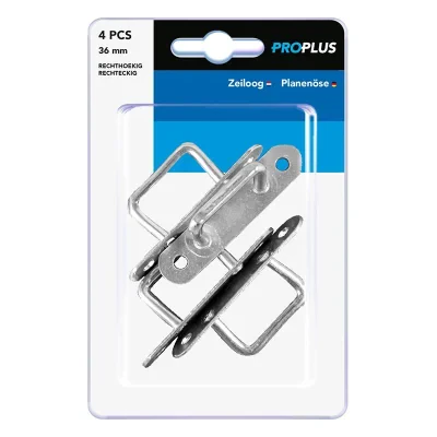 342146S - Trigger guard rectangular 36mm 4 pieces in blister