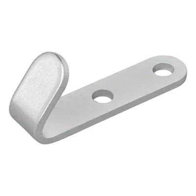 342148V02 - Screw-on hook metal 52 x 13 x 2 mm