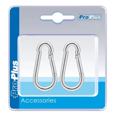 342341S - Karabiner Metall 5x50mm 2 Stück im Blister