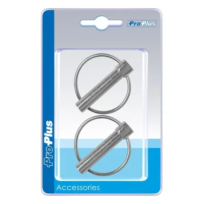 342438S - Borgpen 10mm met ring 2 stuks in blister