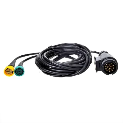 343088 - Ledningsnett 5M med plugg 13-pin og 2x kontakt 5-pin