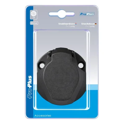 343517S - Steckdose 7+1-polig PVC im Blister