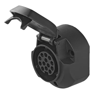 343521MS - Stekkerdoos 13-polig type Jaeger met micro switch