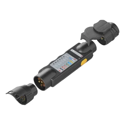 343524 - Stekkertester 7-polig 12V set met 2 adapters