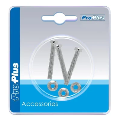 343533S - Set viti M8 6 pezzi per presa in confezioni blister