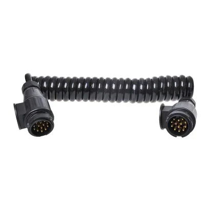 343539 - Spiraalikaapeli 3,5M 13 johdin 2x pistoke 13-nap PVC