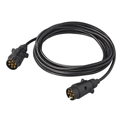 343540V02 - Jatkojohto 5M 2x pistoke 7-nap PVC