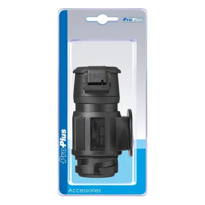 343542S - Adapter från Jaeger till Multicon West 13-stift i blåsförpackning