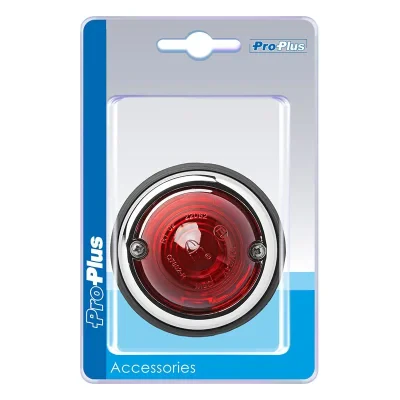 343706PMS - Positionsleuchte rot 70mm im Blister