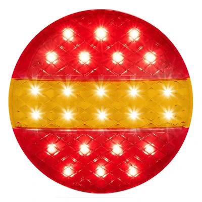 343847 - Achterlicht 12/24V 3 functies 140mm STI LED