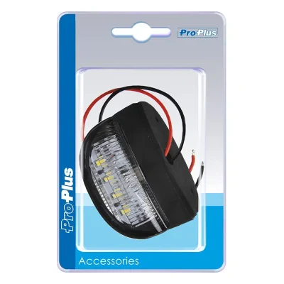 343966S - Rekisterikilven valot 72x50mm 4LED sisään kuplapakkaus