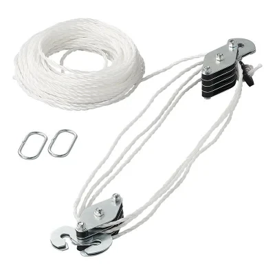 345007 - Talje heis med 20 M nylon tau