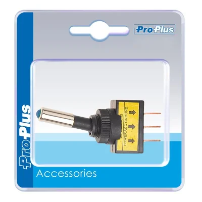 347047S - Toggle switch LED blue 12V-max. 20A in blister