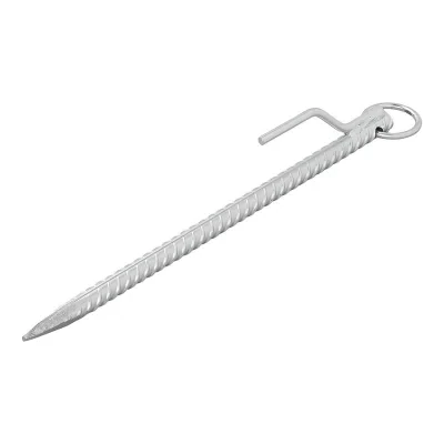 364659 - Bodenanker 41cm mit Haken und Ring