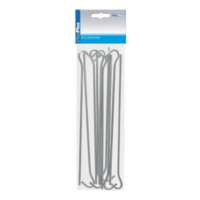 364685S - Tentpeg 25cm metal with open eye 10 pieces in polybag