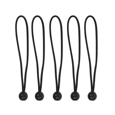 365646 - Zeltspanner elastisch 25cm mit Kunststoffball - Set von 5 Stück