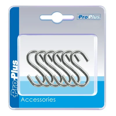 365822S - S-Haken Ø3mm 2,9x1,3cm 6 Stück im Blister