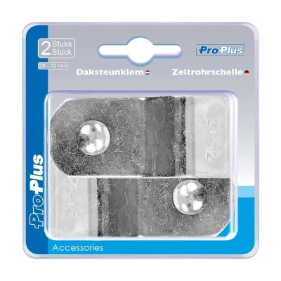 366434S - Tentpole clamp 28-32mm 2 pieces in blister