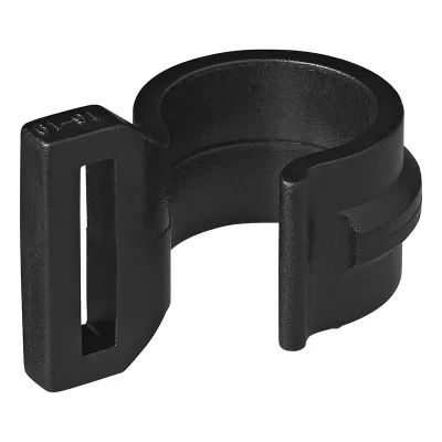366482 - Plastkrok til teltstenger, 20–25 mm med spor svart