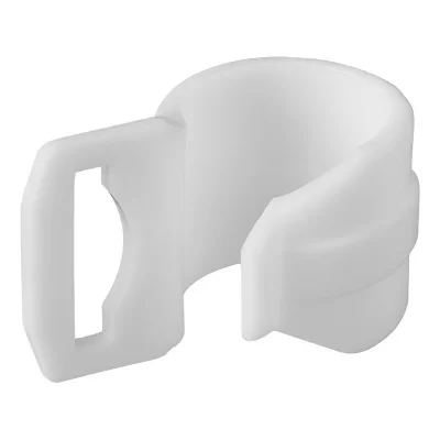 366482WH - Tent clip for tent pole 20-25mm with slot white