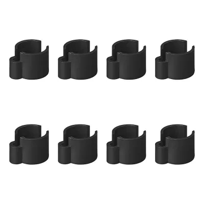 366486 - Kabelklemme schwarz 22-32mm - Set von 8 Stück