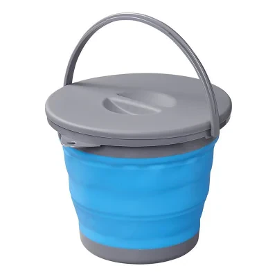 370306 - Eimer 5L mit Deckel faltbar