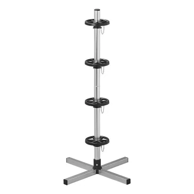 390059 - Däckställ aluminium för 4 däck
