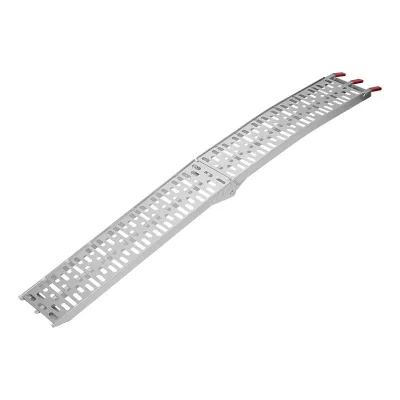 390096 - Rampa 220x28cm pieghevole in alluminio 340 kg per pezzo