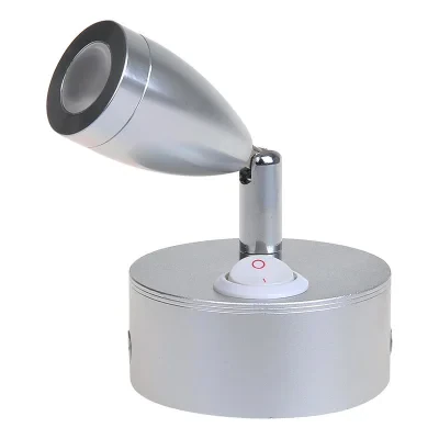 411821 - Overflatemontert spotlight 1-led svingene 12V 160lm Ø65x70-110mm