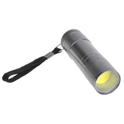 440216 - Ficklampa aluminium COB LED